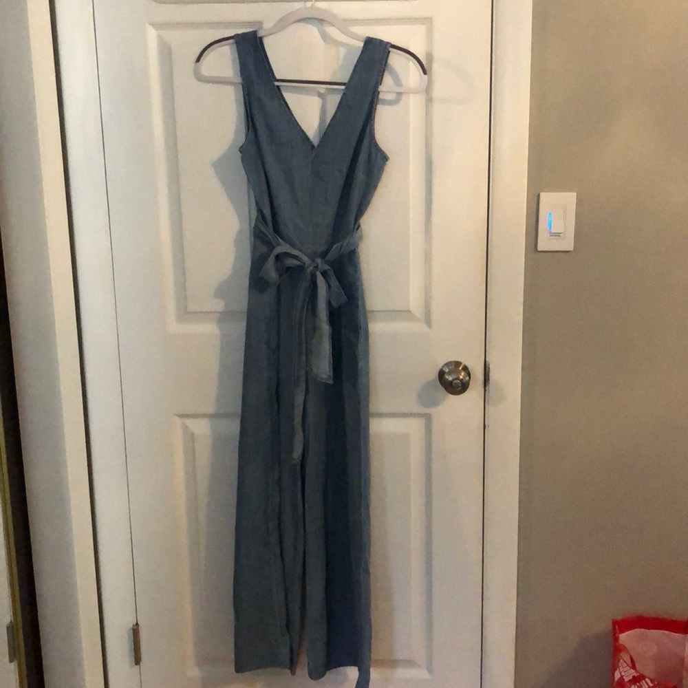 JCrew Chambray jumpsuit